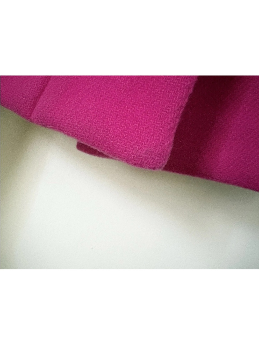 J Crew Cocoon Pink Italian Stadium Cloth Nello Gori Wool Long Coat Jacket Sz 4 - Picture 6 of 16